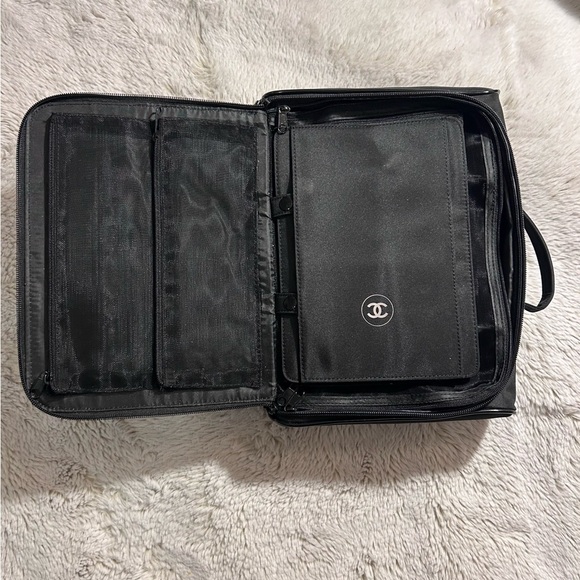 Chanel Black Makeup/Toiletry Bag - Picture 8 of 16